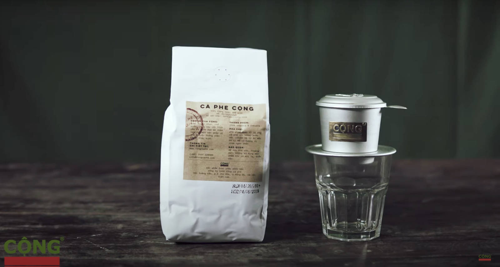 Tăng độ nhận diện của Cộng cà phê thông qua sản phẩm signature bằng TVC Quảng cáo sản phẩm