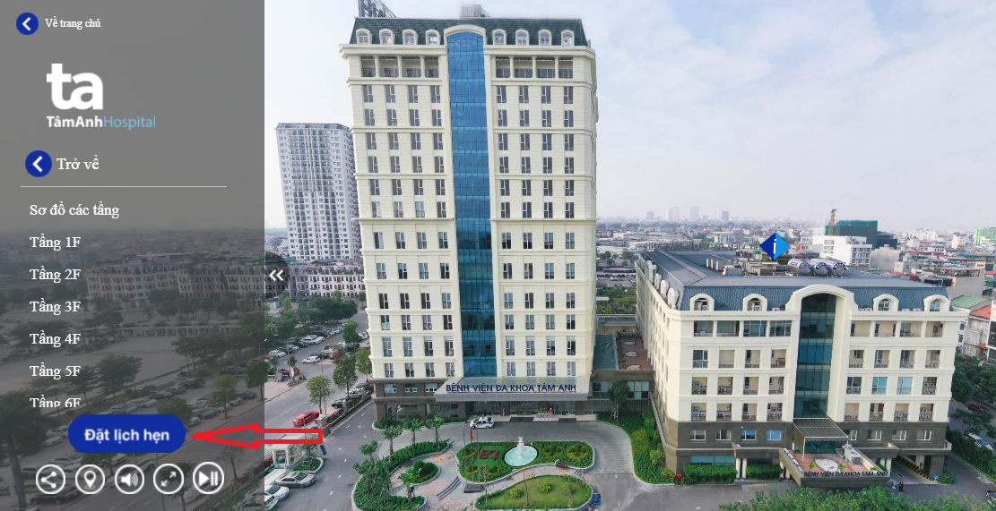 VR Tour thực tế ảo trong y tế