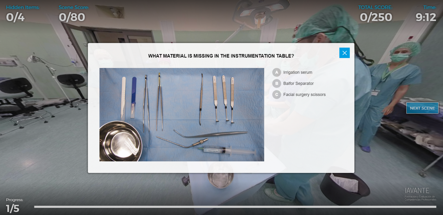 quiz thực tế ảo trong y tế